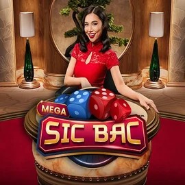 Mega Sic Bac slot logo by Pragmatic Play at Gambloria Casino